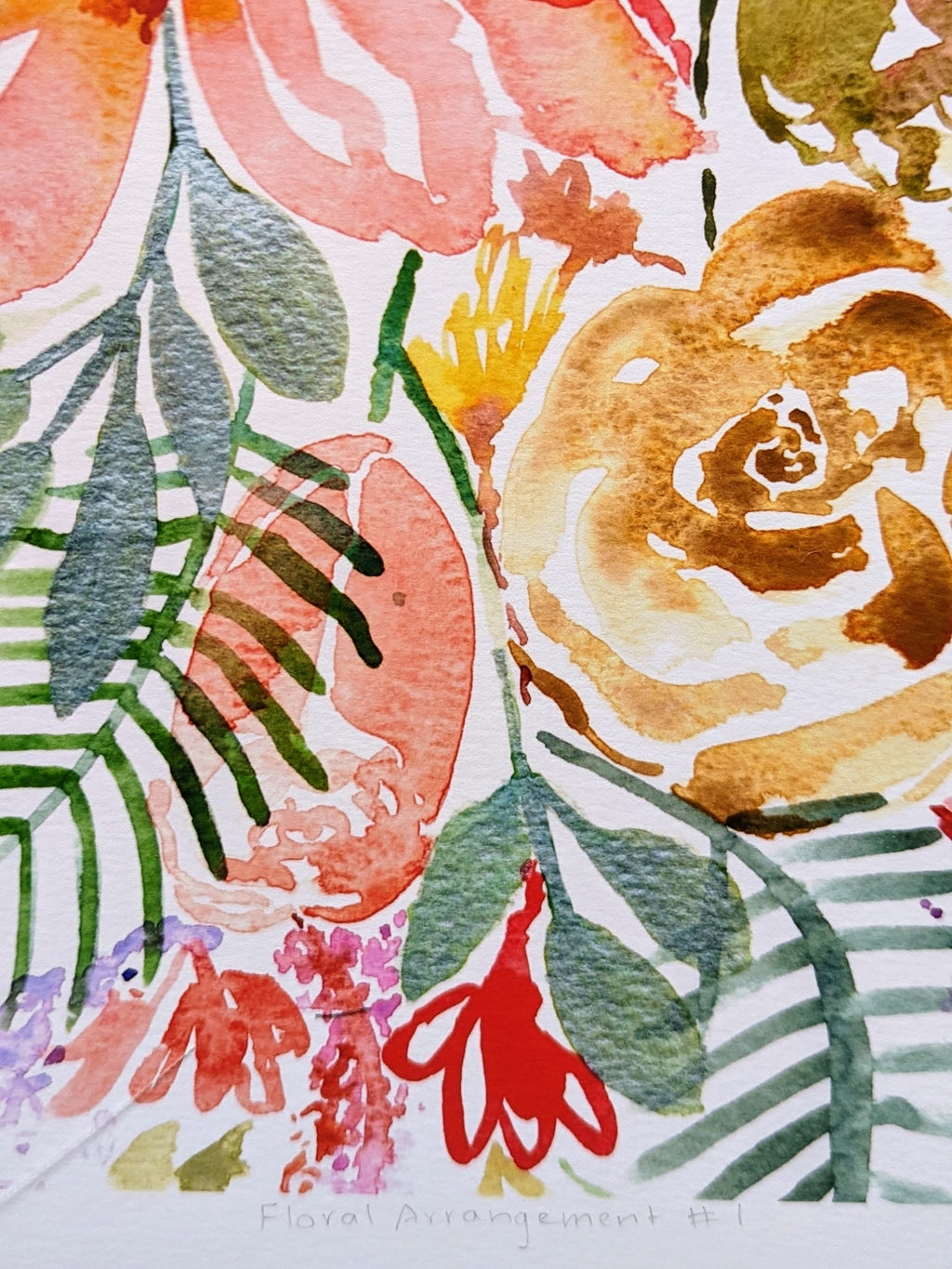 Floral Arrangement #1 — Limited Edition Art Print