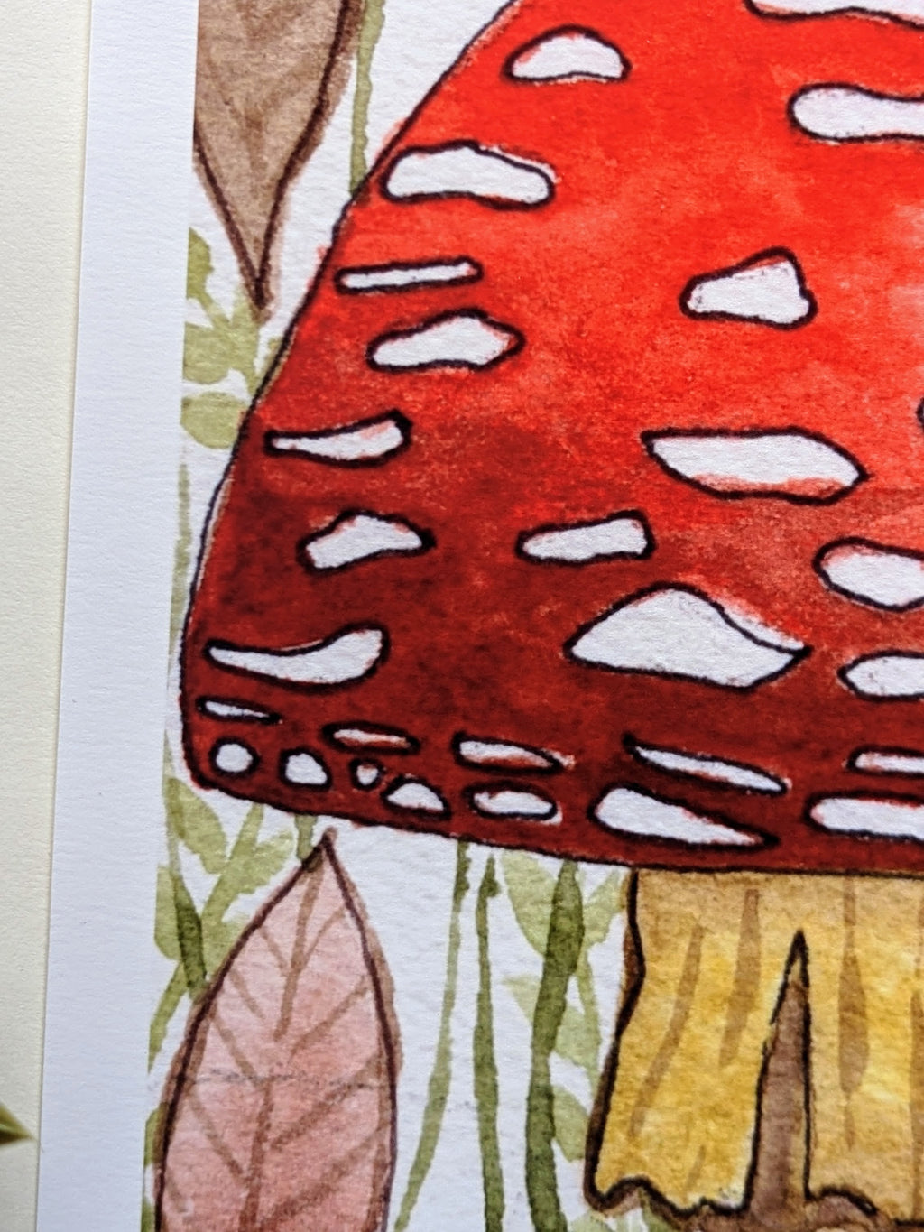 Fly Agaric Mushroom — Limited Edition Art Print