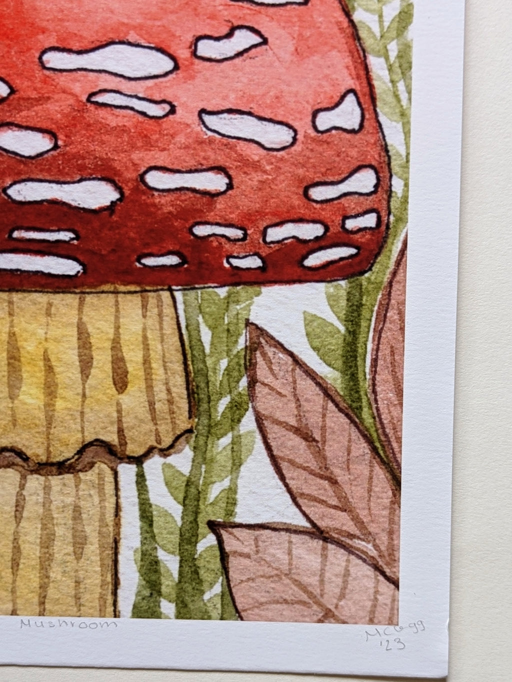 Fly Agaric Mushroom — Limited Edition Art Print