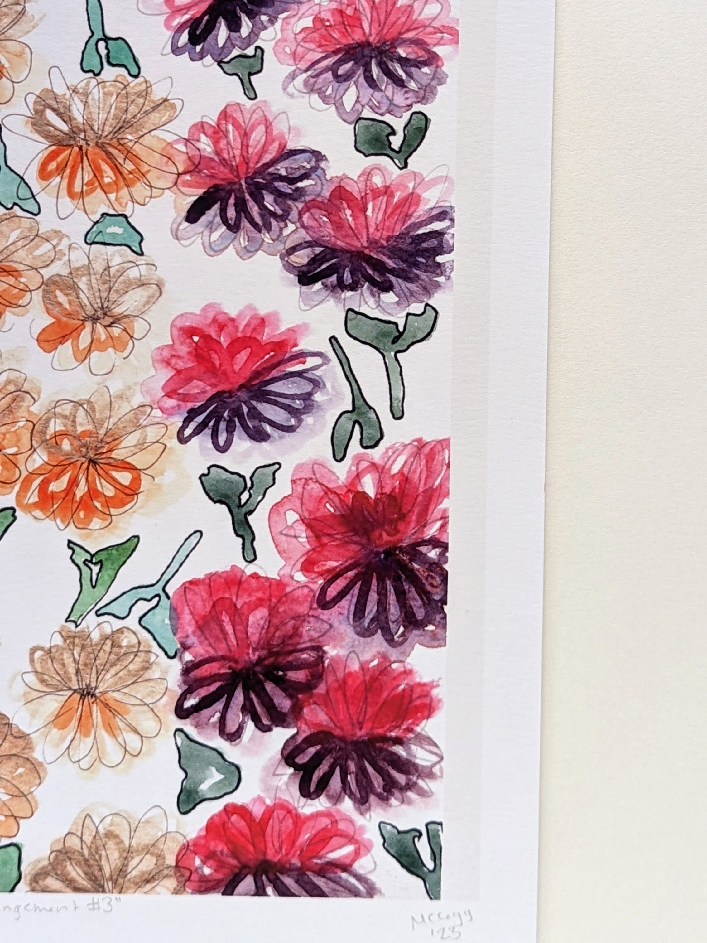 Floral Arrangement #3 — Limited Edition Art Print