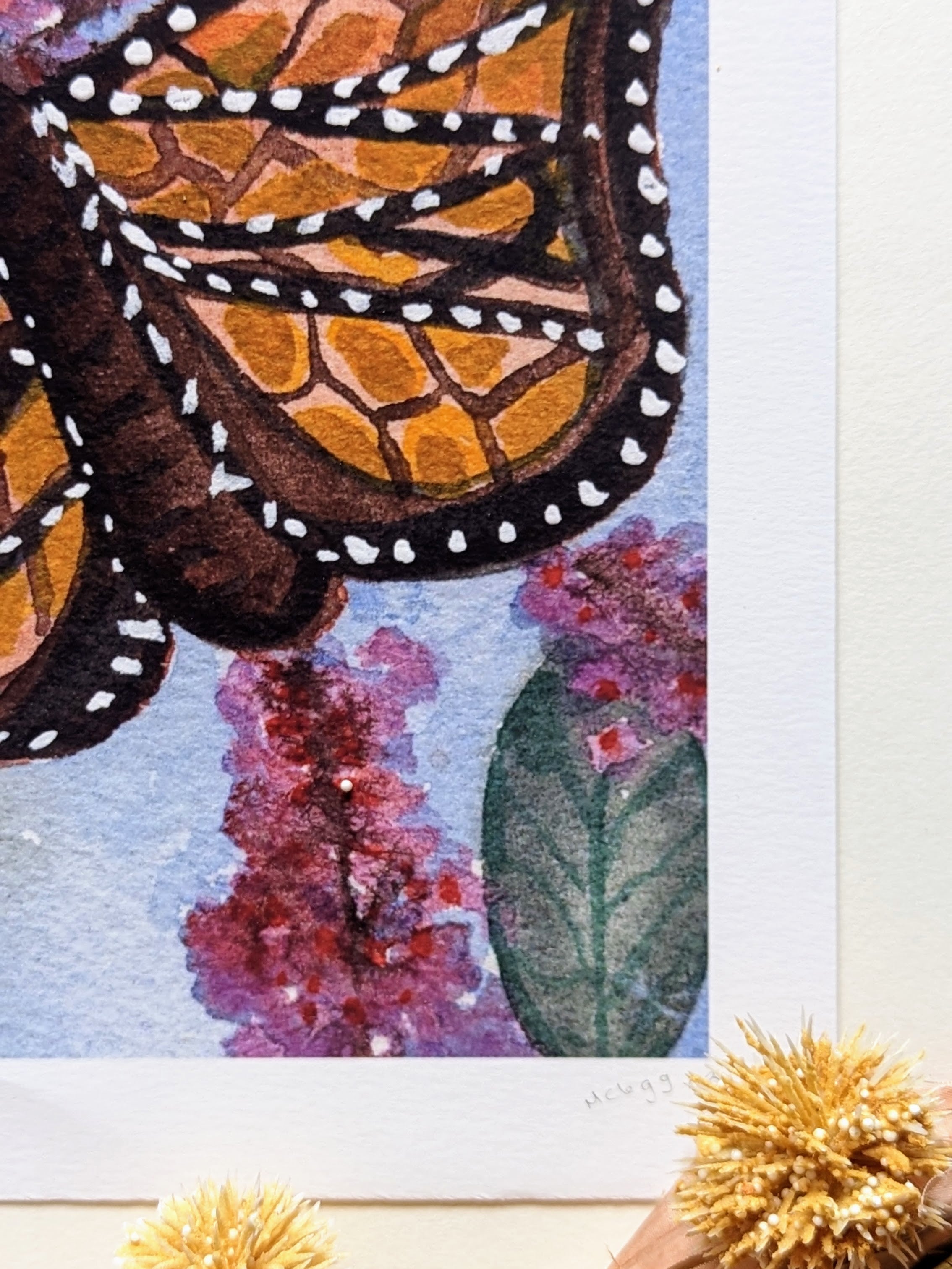 Monarch Butterfly — Limited Edition Art Print