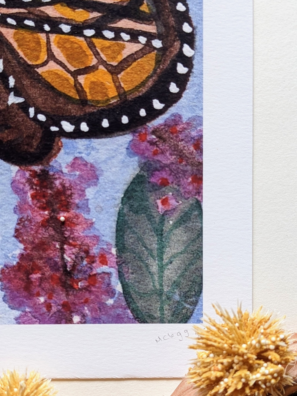 Monarch Butterfly — Limited Edition Art Print