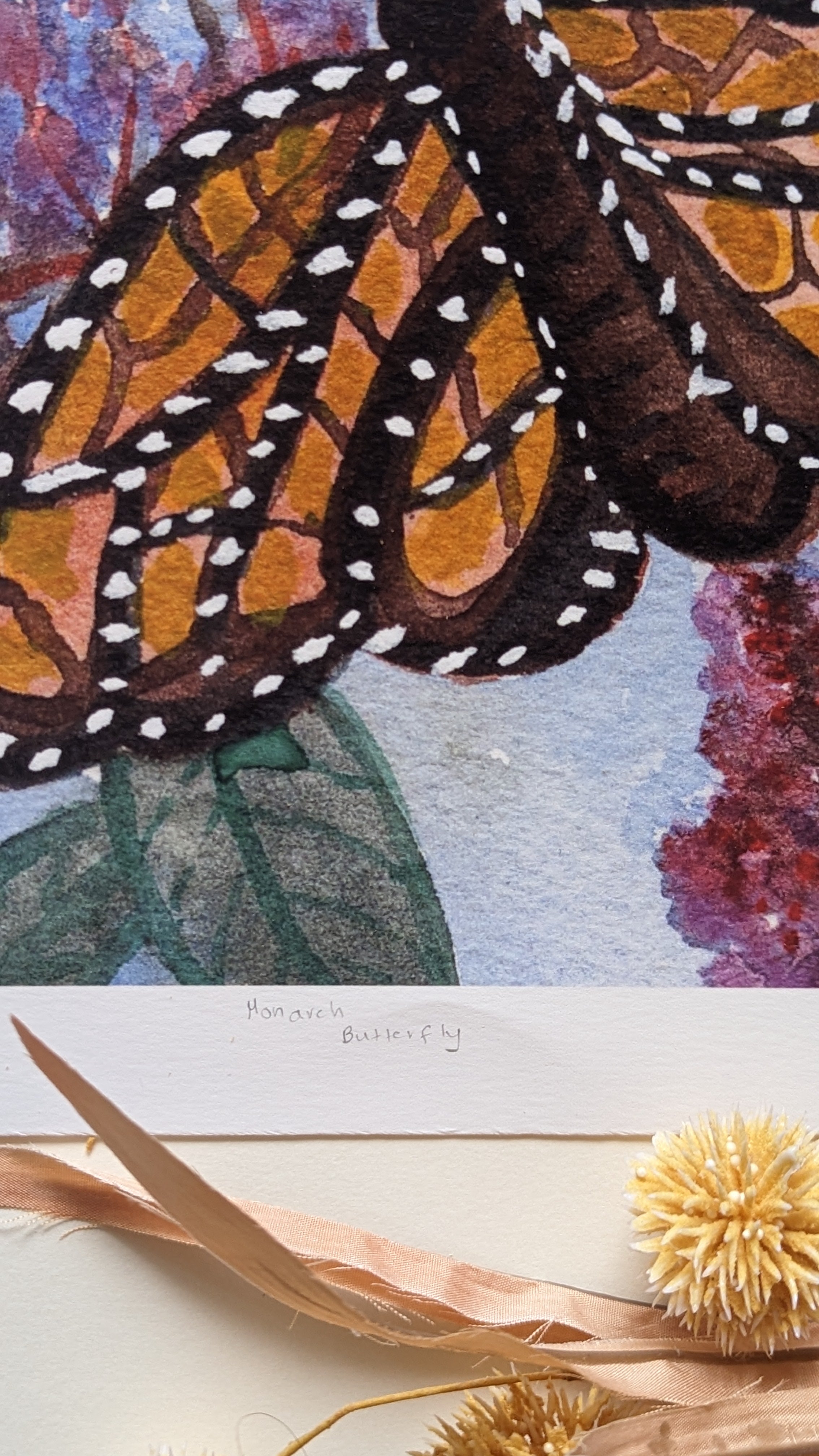 Monarch Butterfly — Limited Edition Art Print