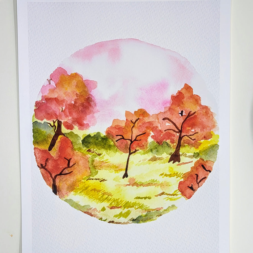Scenic Fall View — Limited Edition Art Print