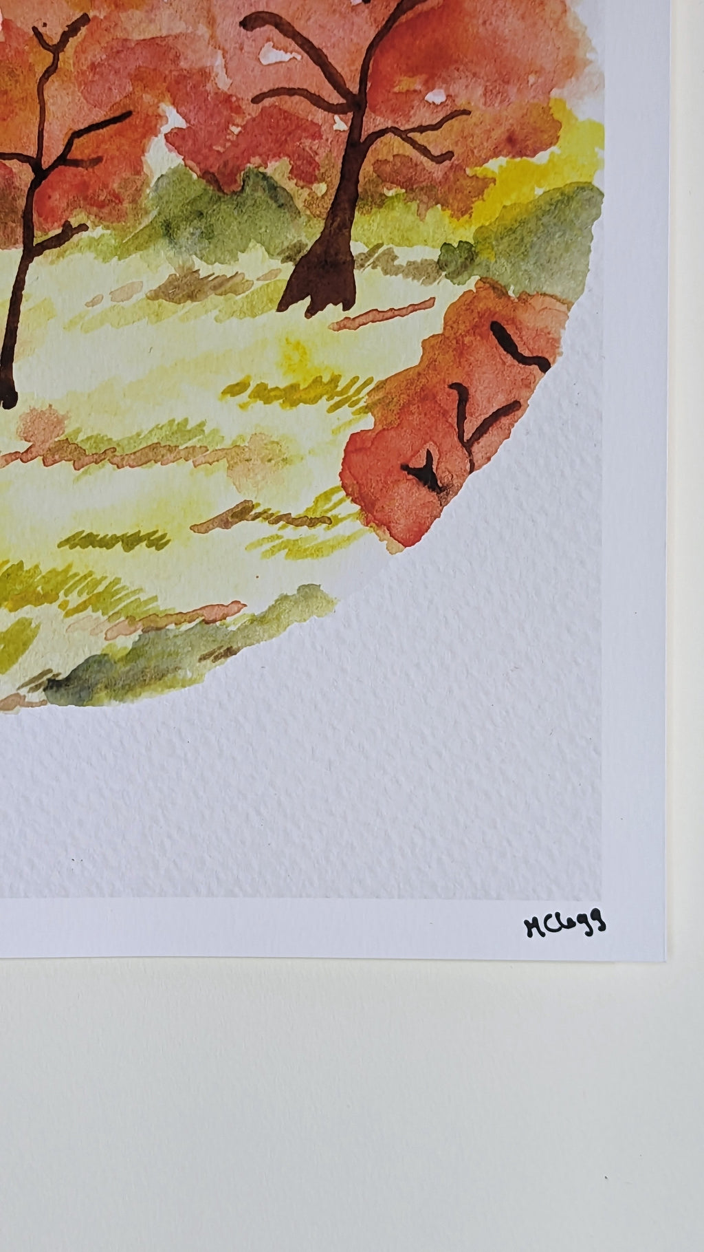 Scenic Fall View — Limited Edition Art Print