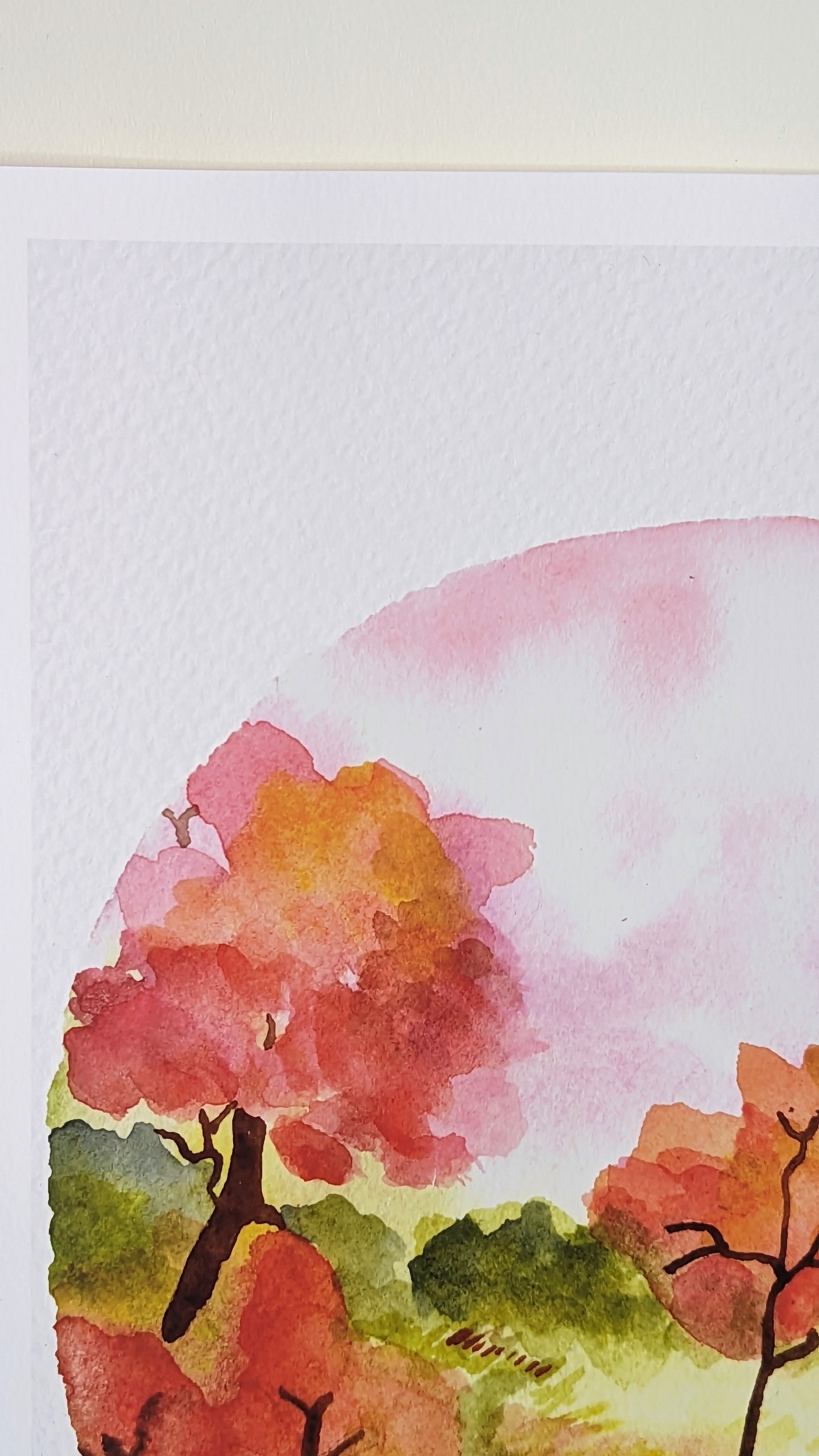 Scenic Fall View — Limited Edition Art Print