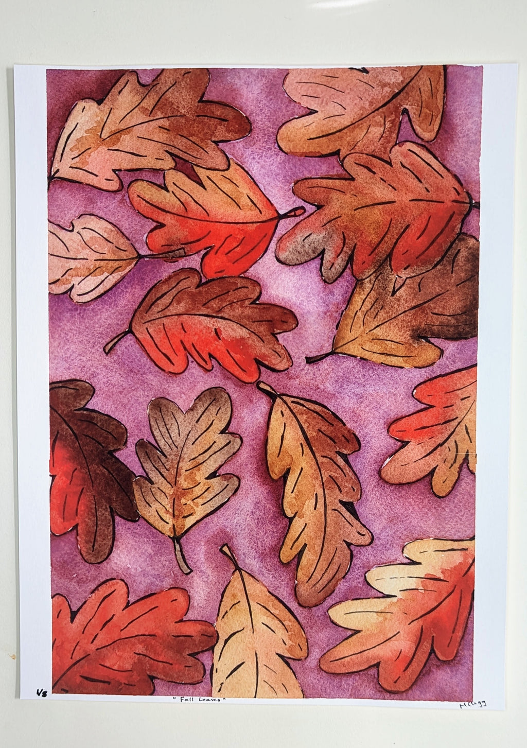 Fall Leaves — Limited Edition Art Print