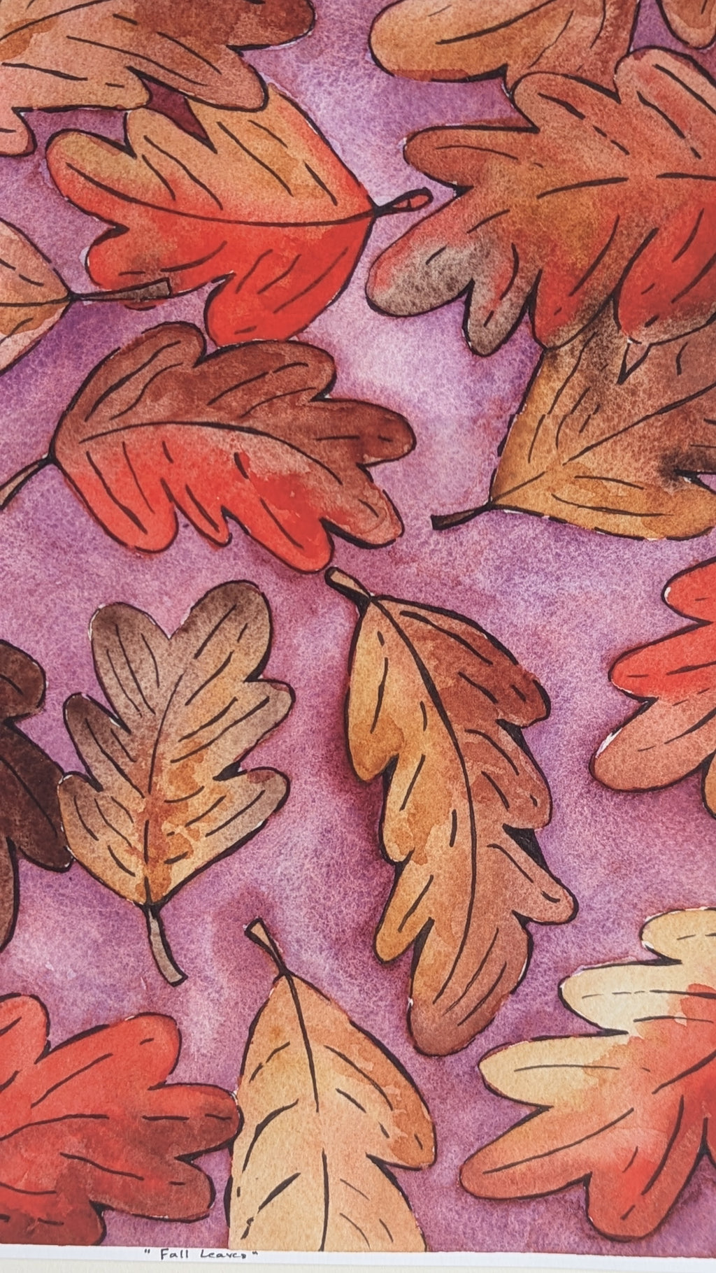 Fall Leaves — Limited Edition Art Print