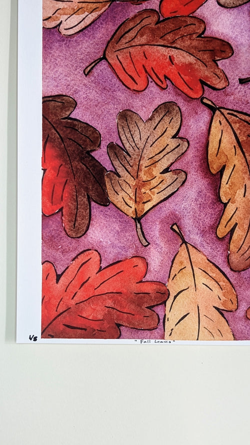 Fall Leaves — Limited Edition Art Print