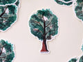 Watercolor Oak Tree Sticker